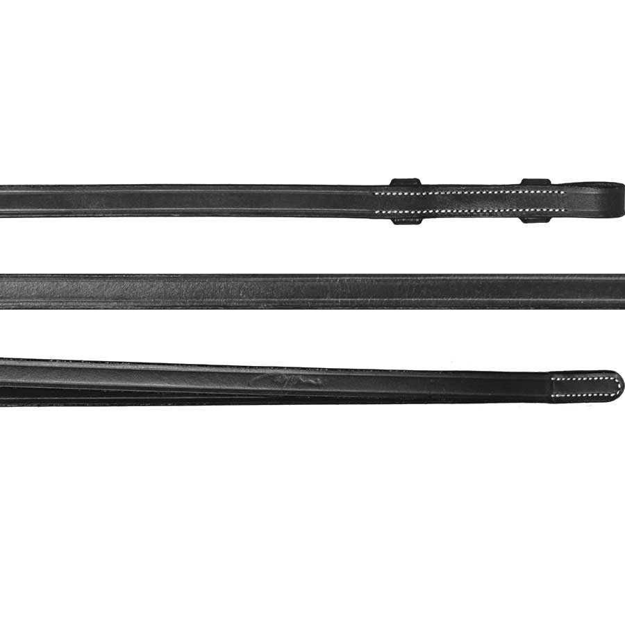 Leather Reins WC Black