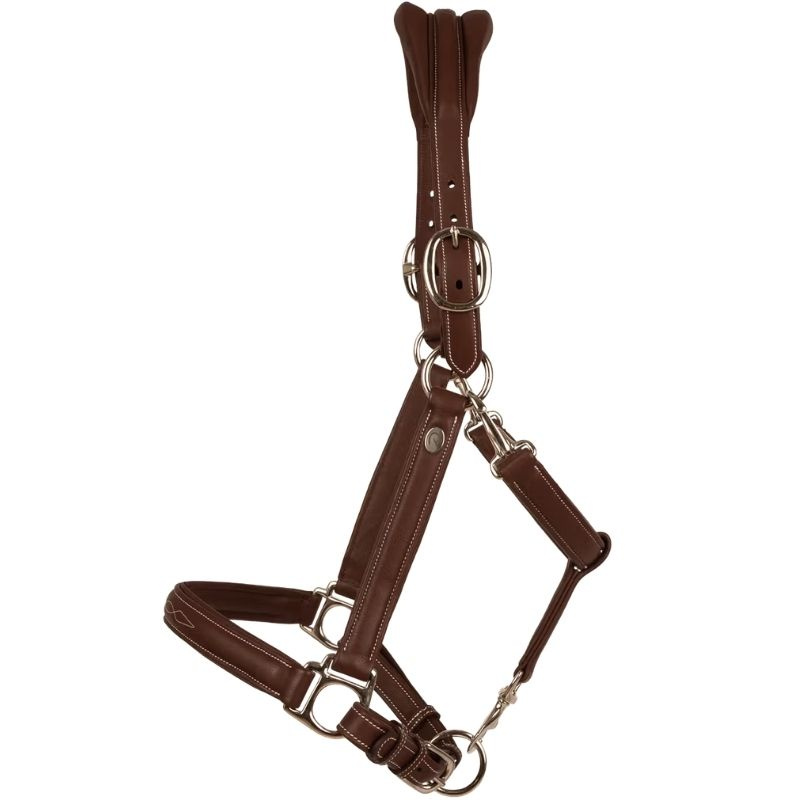 Leather Halter 2-in-1 Working Collection Brown