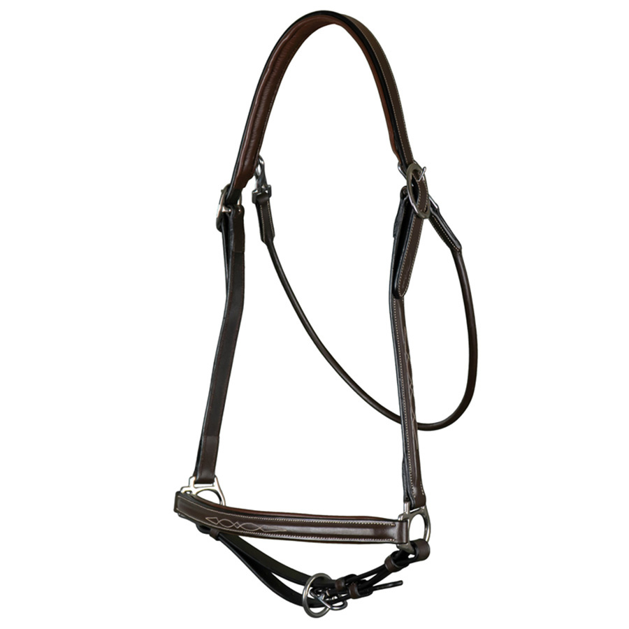 Grooming Halter Leather WBD Brown