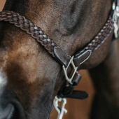 Leather Halter Plaited WBD Brown Leather Halter Plaited WBD Brown