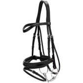 Dressage Bridle Matt WC Black Dressage Bridle Matt WC Black