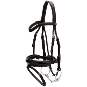 Dressage Bridle Glossy WC Black Dressage Bridle Glossy WC Black