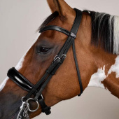 Weymouth Bridle Glossy WC Black Weymouth Bridle Glossy WC Black