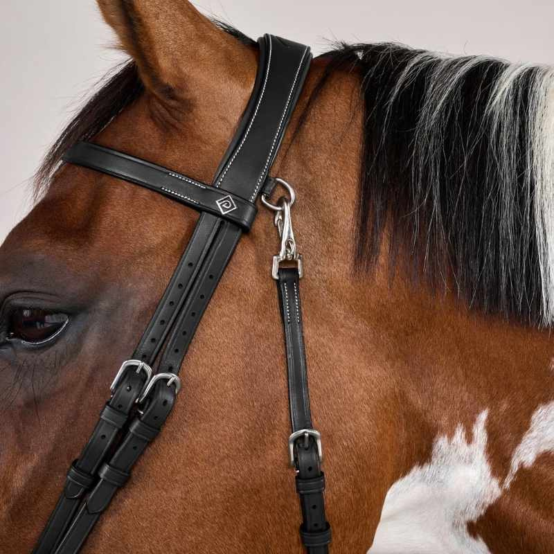 Smooth Noseband Bridle WC Black