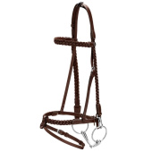 Bridle Plaited Training Working Collection Brown Bridle Plaited Training Working Collection Brown