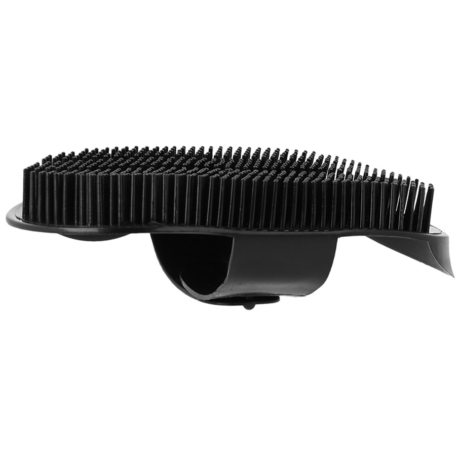 Plastic Curry Comb Essential Black
